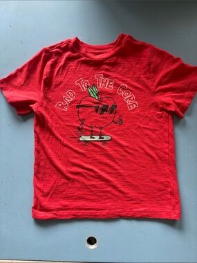 Garanimals Red 'Rad to the Core' Graphic Tee